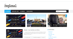 Desktop Screenshot of elregionalvm.com.ar